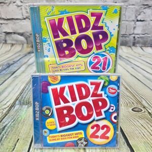 Kidz‎ Bop CD Lot Vol. 21 + 22 by Kidz Bop Kids Sing Fun Party Music Children NEW